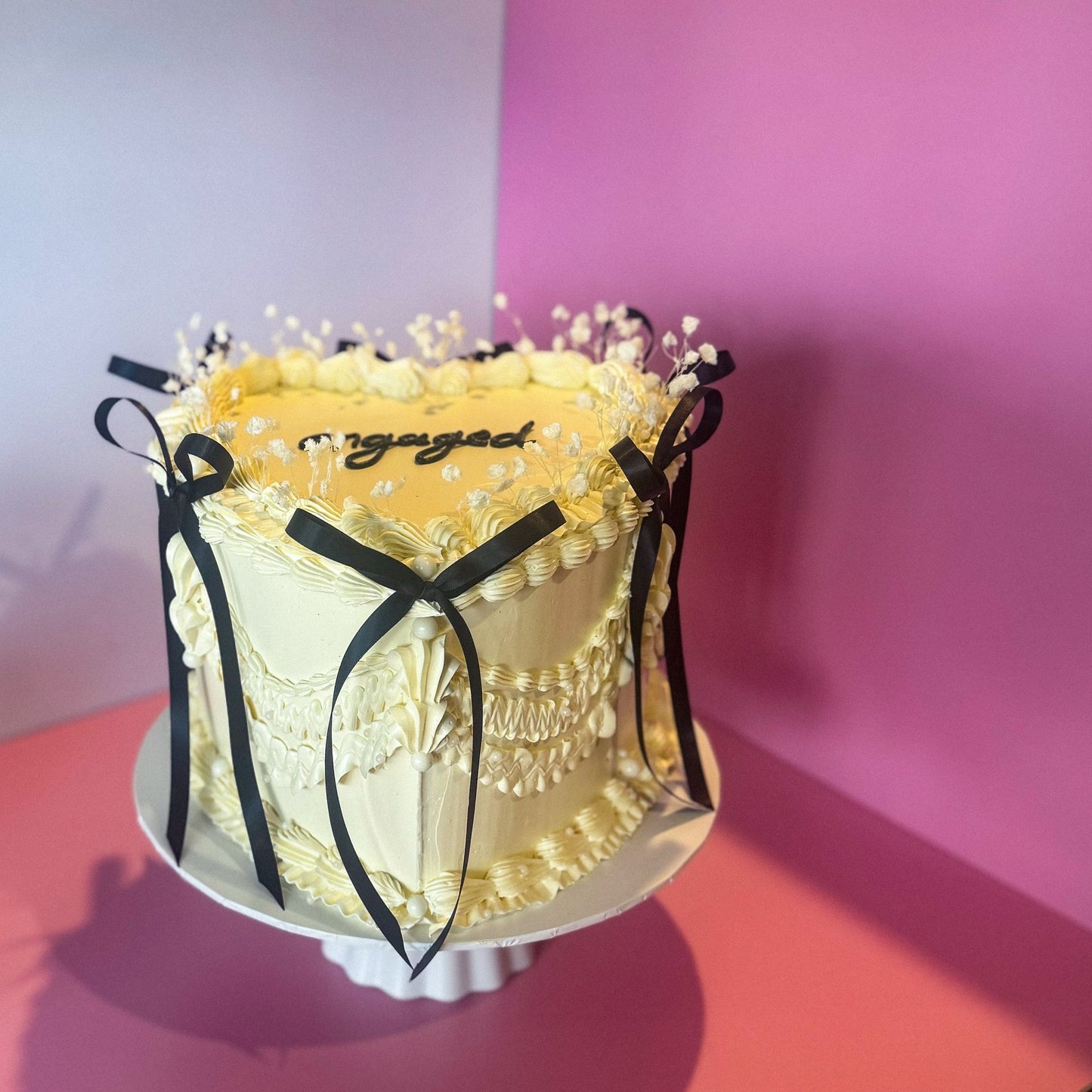 Vintage Heart Cake