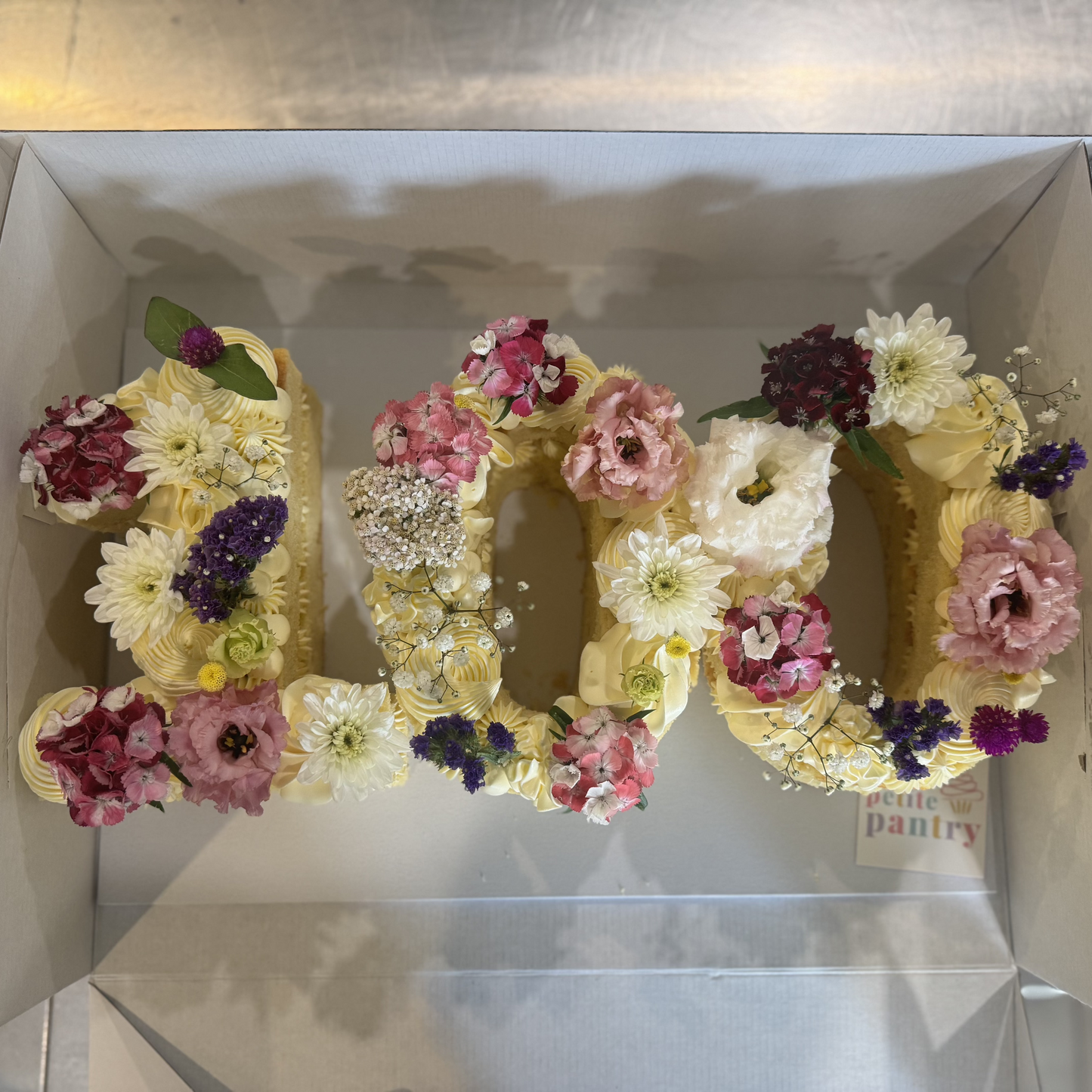 Letter or Number Cake