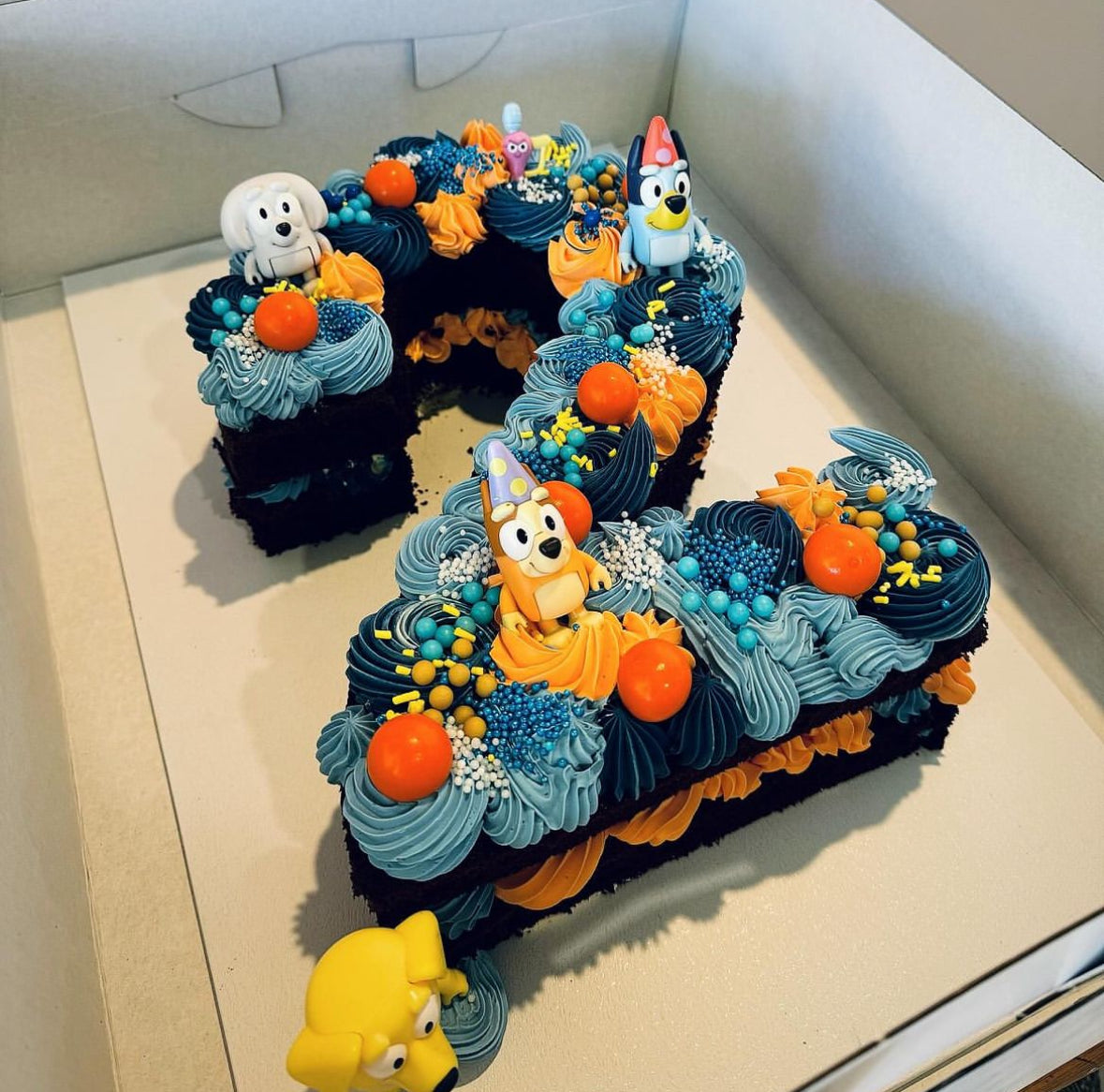 Letter or Number Cake