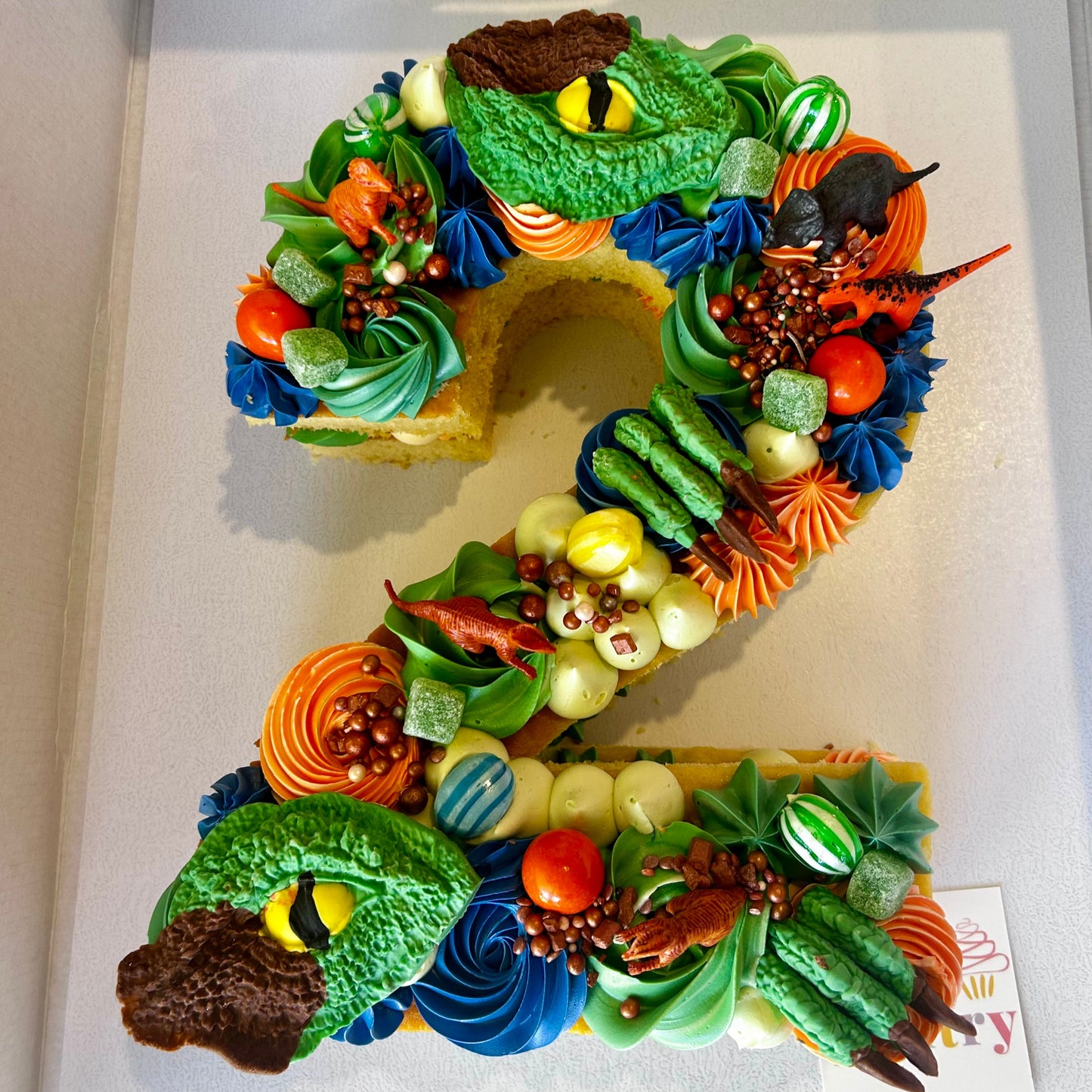 Letter or Number Cake