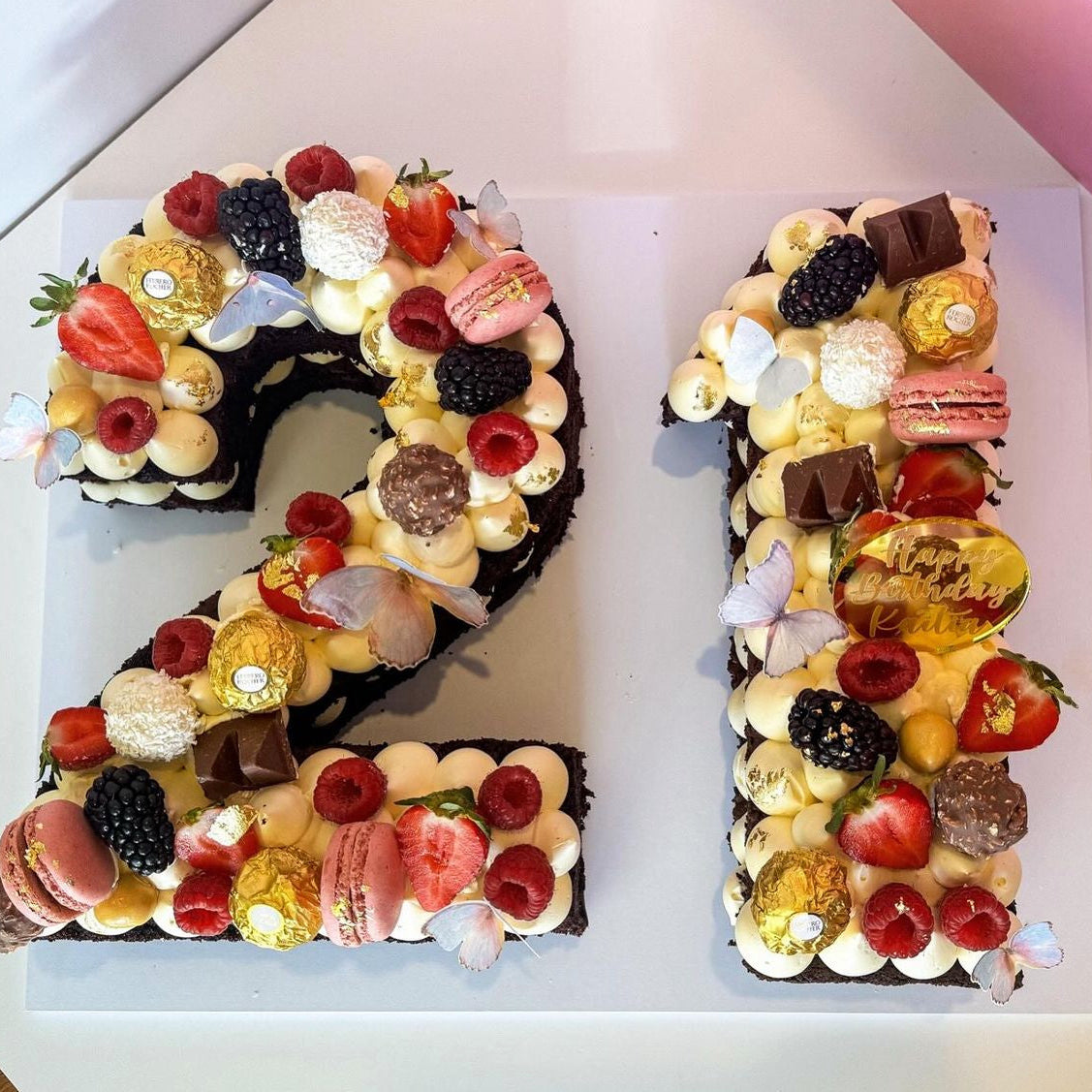Letter or Number Cake