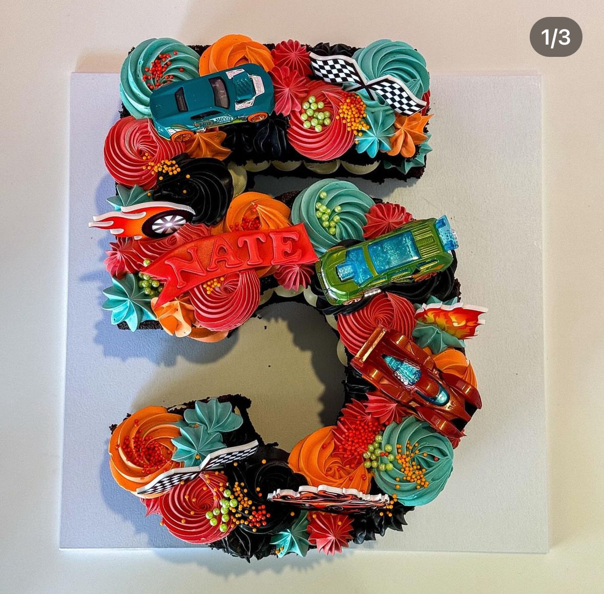 Letter or Number Cake