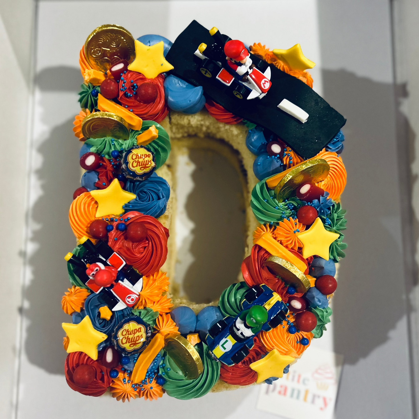 Letter or Number Cake