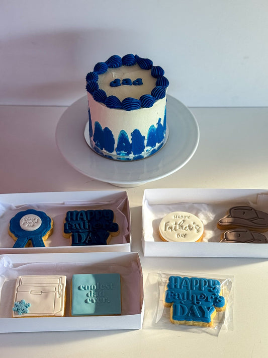 Father's Day Cake & Cookie Combo