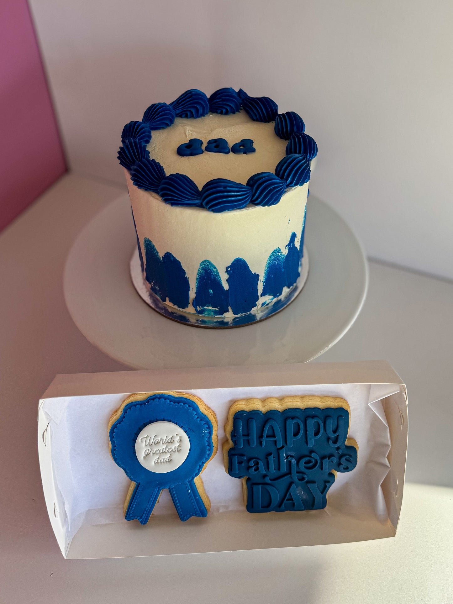 Father's Day Cake & Cookie Combo