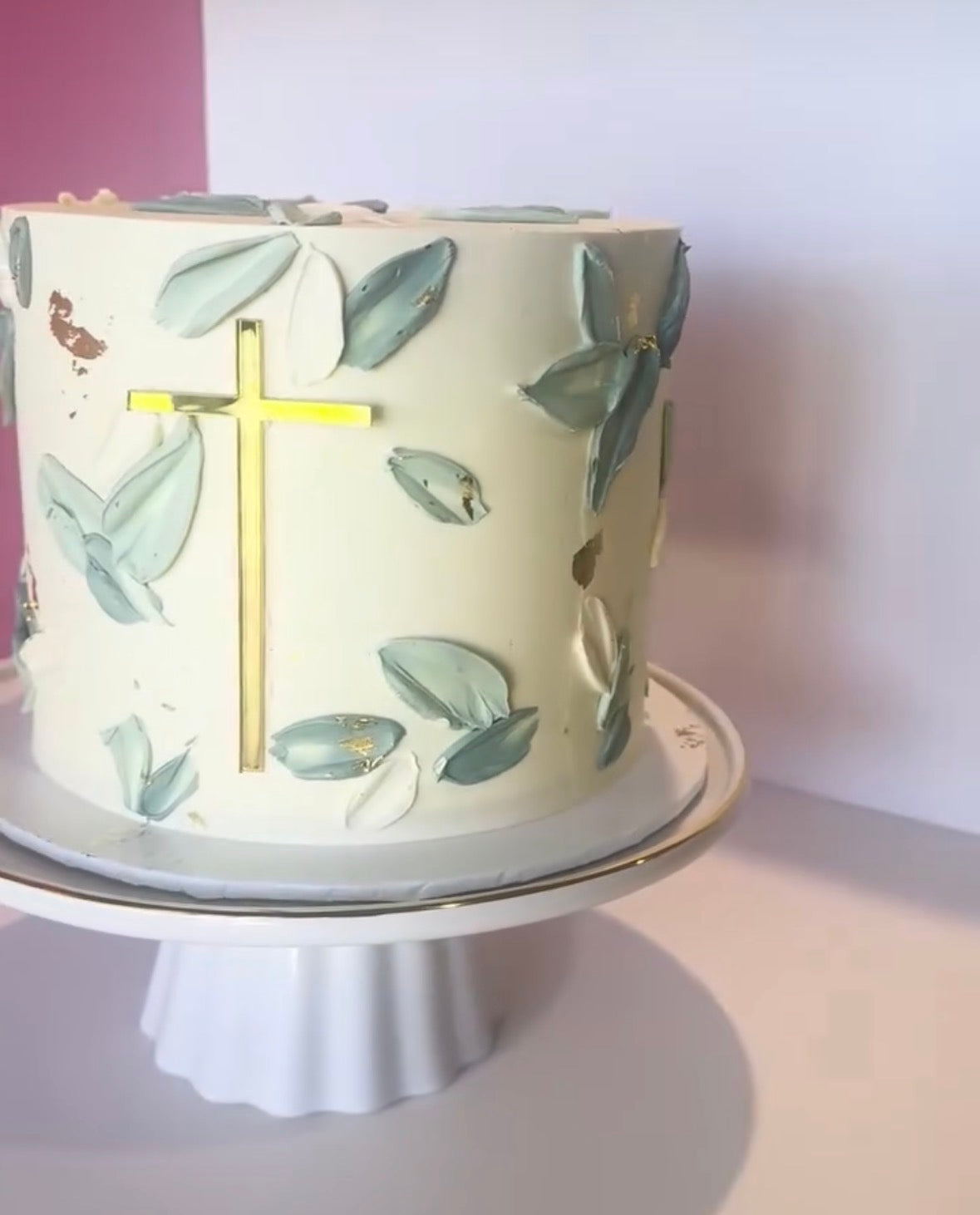 Painted Palette Cake