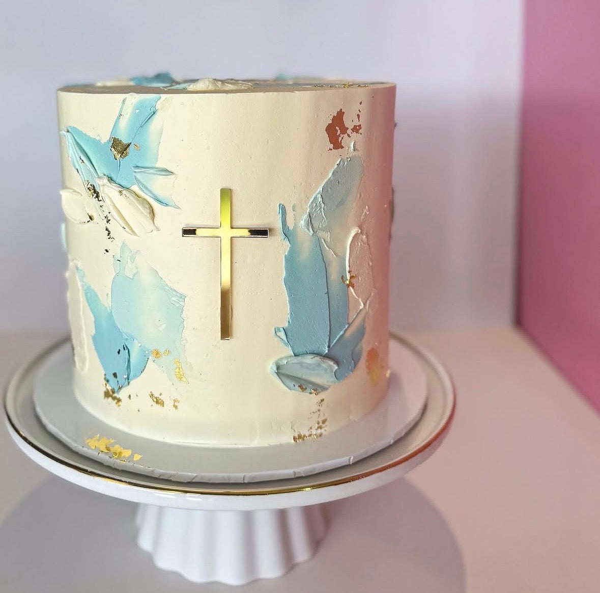 Painted Palette Cake