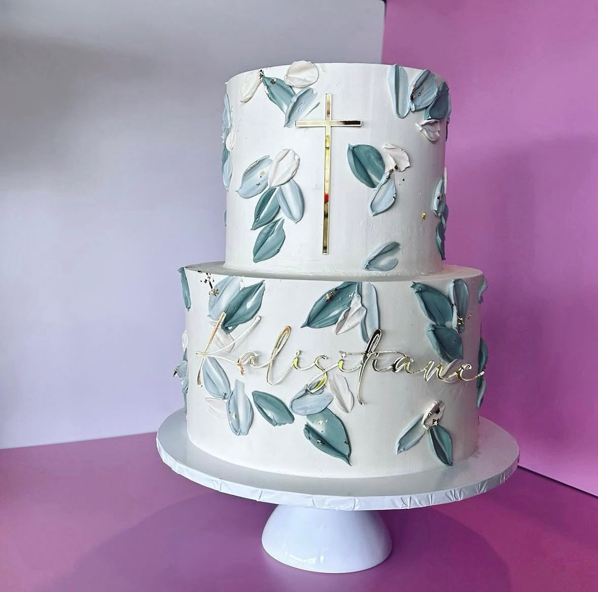 Painted Palette Cake