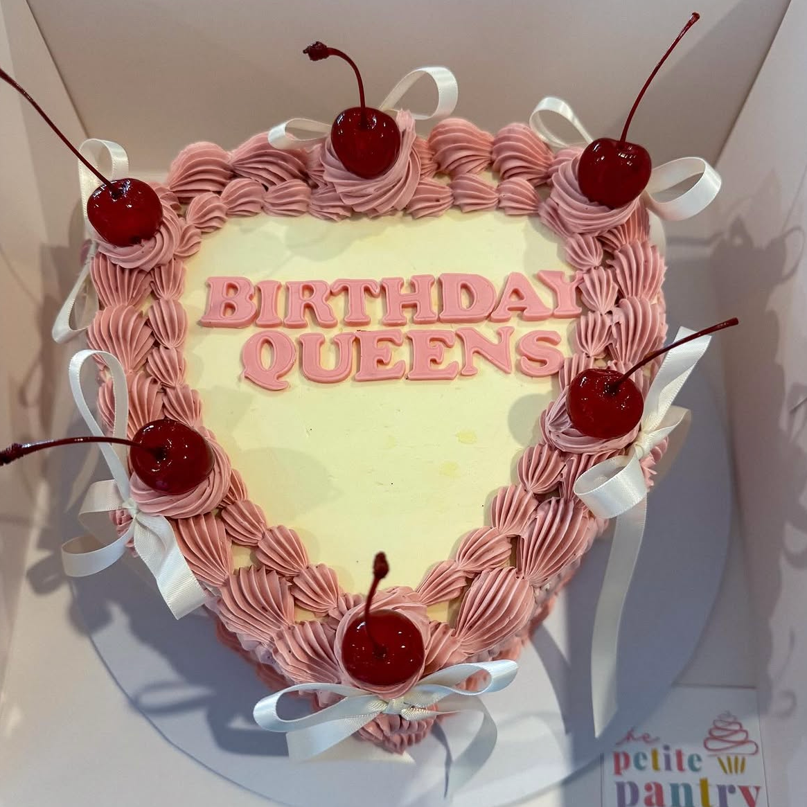 Vintage Heart Cake